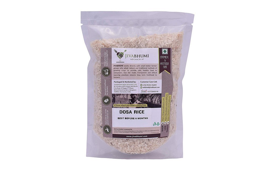 JivaBhumi Dosa Rice    Pack  1 kilogram